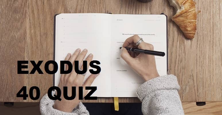 Exodus 39 Quiz - SalvationCall