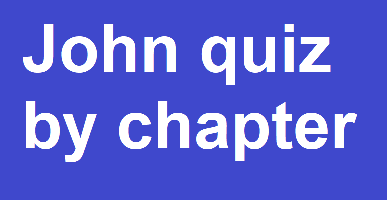 John Quiz By Chapter - SalvationCall