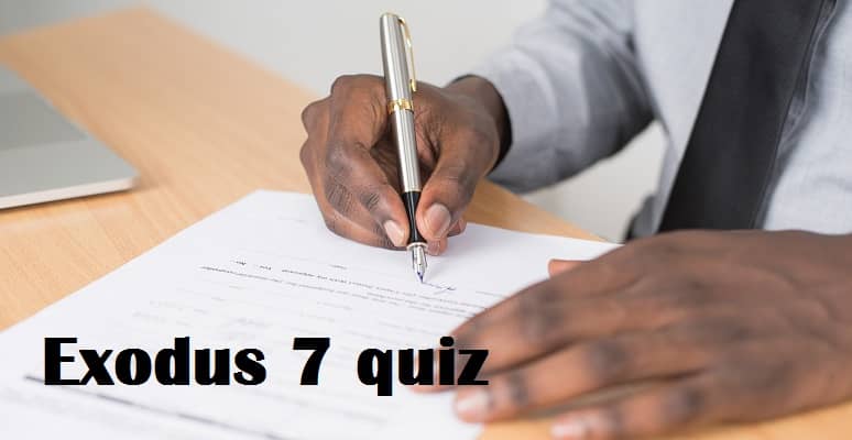 Exodus Quiz By Chapter - SalvationCall